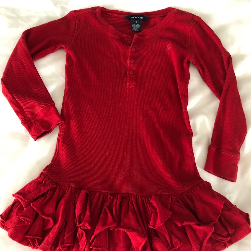 Ralph Lauren long sleeve, light weight dress